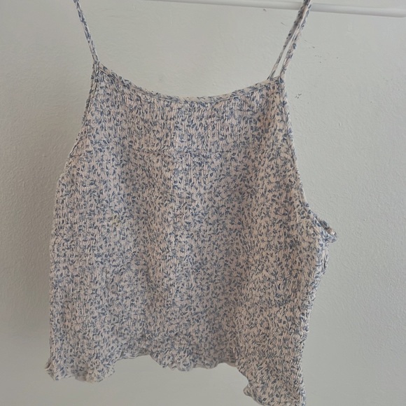 Blue flower blouse - Picture 1 of 1